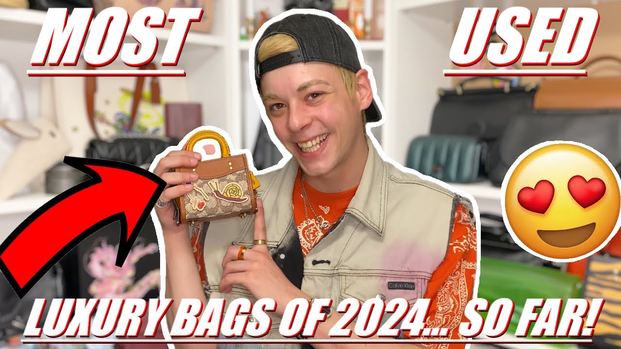 MOST Used Luxury Bags Of 2024.. SO FAR! *Luxury Handbag Collection*