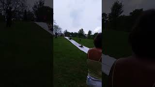 Long Slip -n- Slide then Oops!