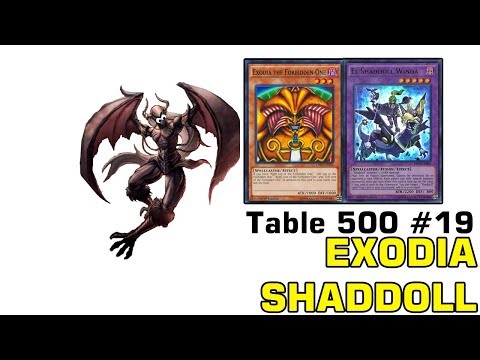 Table 500 Coaching Exodia Shaddoll #19 - "He setup 1/5th of his win condition in his graveyard"