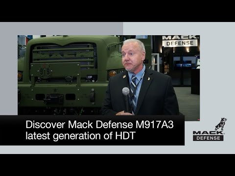 Discover Mack Defense M917A3 latest generation of Heavy Dump Truck for US Army