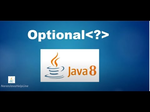 Optional Class In Java Java Optional Class By Naren