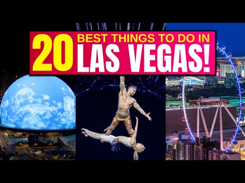 Top 20 BEST Things To Do In Las Vegas, Nevada In 2024!