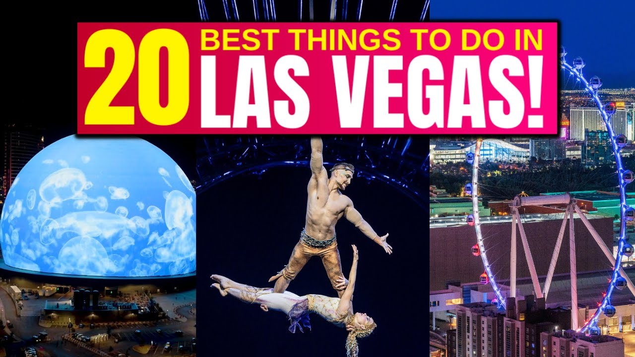 Top 20 BEST Things To Do In Las Vegas, Nevada!