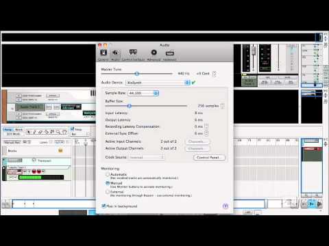 Reason 6 105: Working With Audio - 5 Monitoring