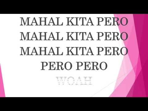 Mahal kita pero lyrics