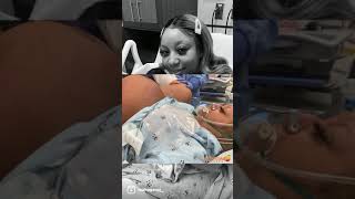 THE LIVE BIRTH OF OUR SECOND SET OF TWINS | *Real, Raw &amp; Emotional* Doctor Turns Breech Baby #Shorts