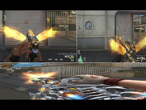 Crossfire NA Gatling Gun Infernal Dragon (VIP)(CF China) FULL SET GLORIOUS PHOENIX (M4A1+D.E)By Pho