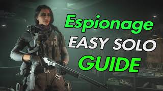 DMZ Espionage Easy Solo Mission Guide Warzone 2