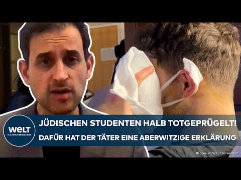 BERLIN: Israel-Hasser verprügelt jüdischen Studenten! Und hat dafür eine seltsame Erklärung