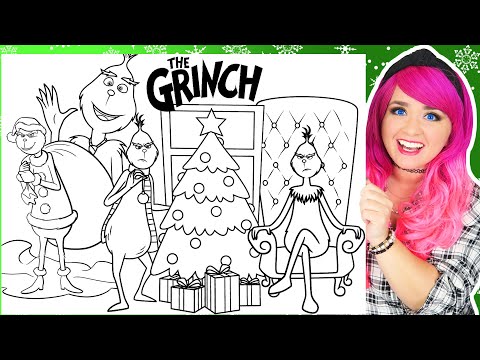 Grinch Coloring Pages