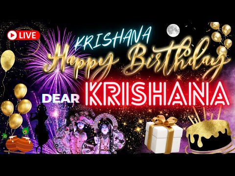Happy Birthday Krishna 🎉🥳 | Celebration Krishna Birthday🎂 🦚 - Krishna Birthday Song