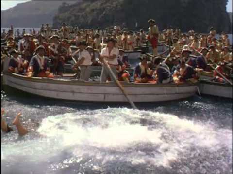 Der rote Korsar (1952) - Das "Traumschiff" im Hintergrund