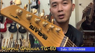 Video thumbnail for Morris Groovin TG-60 | Dòng đàn thân gỗ nguyên khối - Hiếm hàng và âm thanh chuyên nghiệp. by Trips on Trips