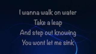 Family Force 5 (feat Melodie Wagner of Hillsong Y & F) - Walk on Water - (with lyrics)