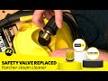 How To Replace A Stuck Safety Valve On A Steam Cleaner