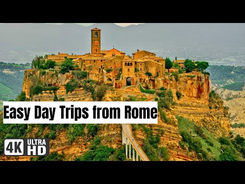 10 Best Day Trips from Rome by Train [No Car Needed] in 4K