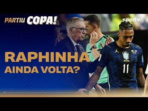LESÃO DO RAPHINHA: ÚLTIMAS INFORMAÇÕES | Copa do Mundo | Partiu Copa | sportv