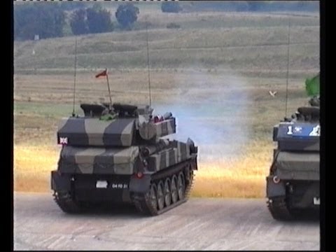 CVRT Sabre Warcop Live Firing Range 2002 - Short Version
