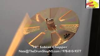Video thumbnail for Sabian Chopper 10'' - The Drum Shop North Shore by Nate Morrison Drums