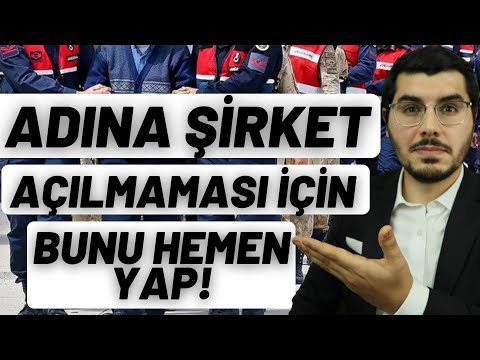 Dolandırıcıların Kimlik Numaranla Senin Üzerine Şirket Açmaması İçin Ne Yapmalısın?