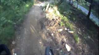 preview picture of video 'Cwmcarn downhill Mynydd mojo 11.08.12'