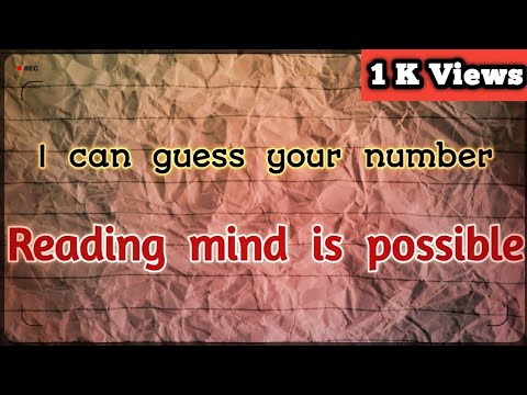 Awesome Math Magic Tricks|I can predict your number|Reading Mind is Possible #maths #trending #magic