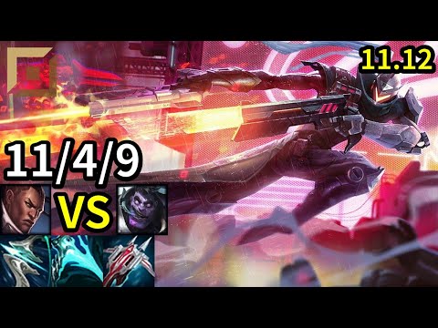 Lucian Top vs Dr. Mundo - KR Grandmaster | Patch 11.12