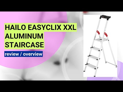 Review: Hailo Easyclix XXL Aluminum Scissor Staircase - Quality & Precision Unveiled