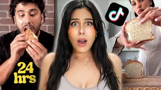 Tik Tok decides what I eat for 24 hours