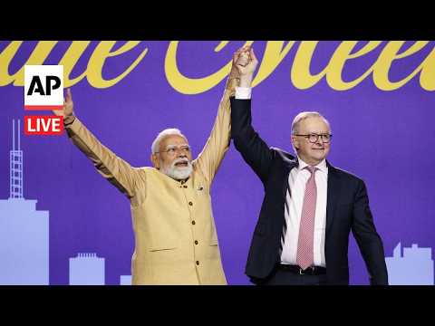 LIVE: Modi and Albanese participate in a community event in Australia