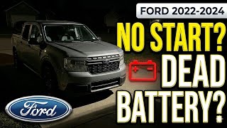 Ford Maverick Dead Battery FIX | Why Battery Keeps Dying
