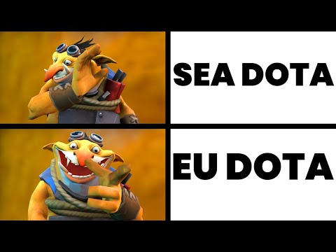 Does Techies Prefer EU or SEA? - DotA 2