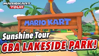 GBA Lakeside Park is HERE! | Mario Kart Tour (Sunshine Tour Gameplay)