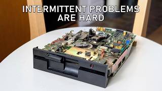 Troubleshooting a 360k floppy drive (Fujitsu M2551A)