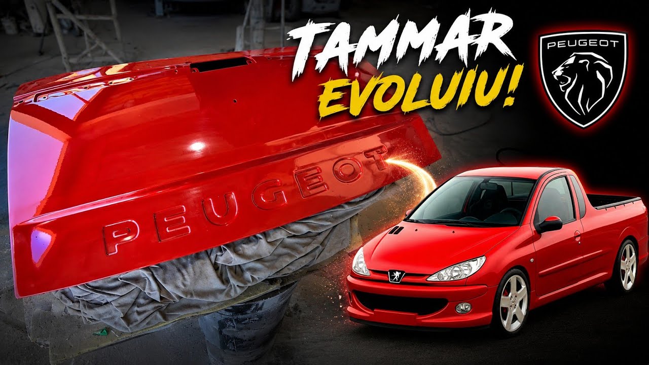 Projeto Tammar: 206 PICAPE saindo do forno!