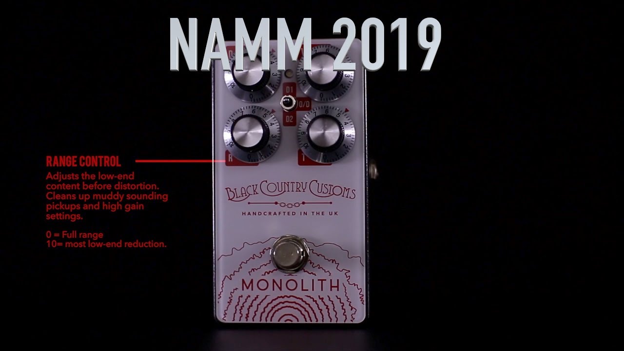 Black Country Customs Monolith Distortion Pedal