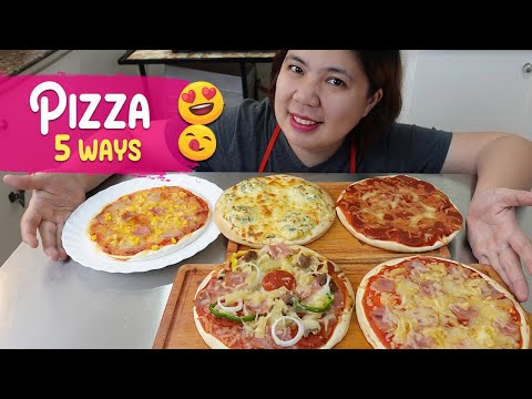 5 Pizza Recipes 3 Ways of Cooking