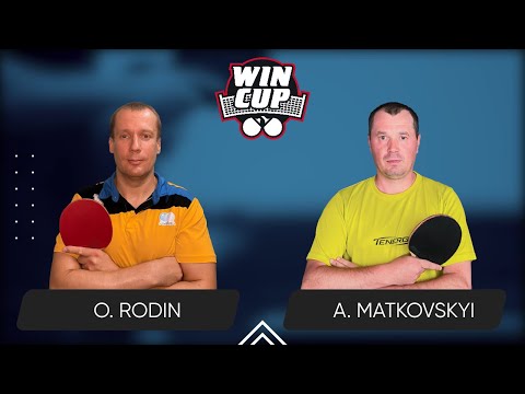 17:30 Oleksii Rodin - Andrii Matkovskyi West 3 WIN CUP 27.07.2024 | Table Tennis WINCUP