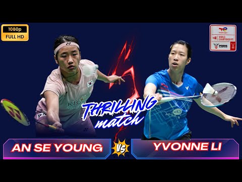An Se Young(안세영) 🇰🇷 vs Yvonne Li 🇩🇪 |  BWF World Championships 2025 | Badminton Highlights