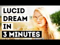 How To Lucid Dream In 3 Minutes 46 Success Rate MILD Technique For Beginners
