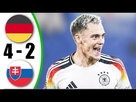 Germany vs Slovakia 4-2 - All Goals & Highlights - 2025