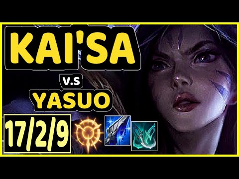 ATTILA (KAI'SA) vs YASUO - 17/2/9 KDA BOTTOM ADC GAMEPLAY - EUW Ranked GRANDMASTER