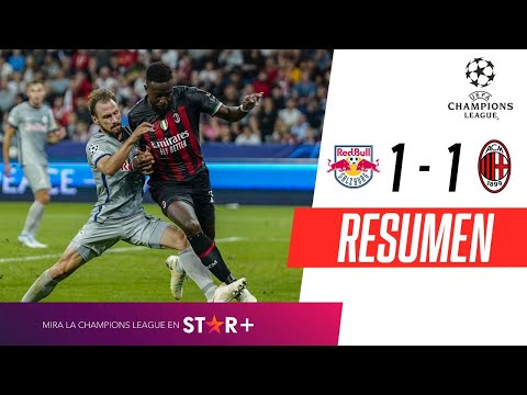 Video: Champions League: RB Salzburgo empató con el Milan