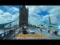 Iconic London Tower Bridge Crossing London Bus Ride Aboard Route 42 To East Dulwich