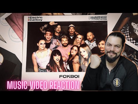 Electric Callboy feat. @conquerdividemusic - FCKBOI  - First Time Reaction   4K