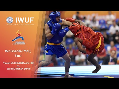 15th WWC Men's Sanda 75kg Final (Yousef SABRIABIBEGLOO VS. Saad BOUJEKKA)
