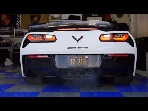 2017 C7 Z06 Akrapovic exhaust
