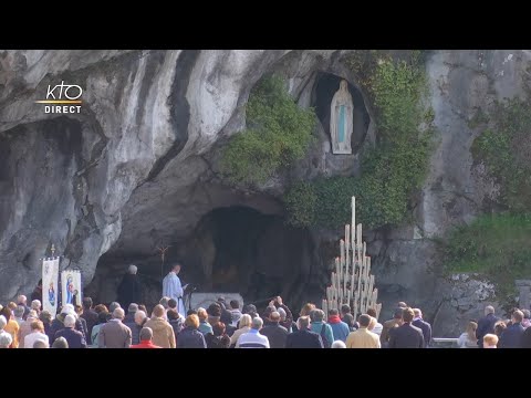 Chapelet du 24 mars 2022 à Lourdes
