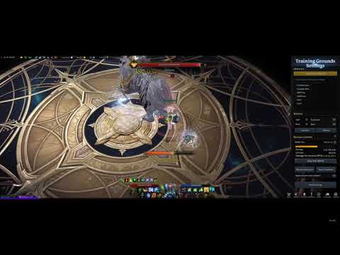 Lost Ark Summoner DPS test1min 518M(dps8.6M)