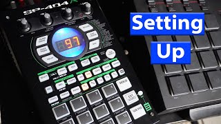 sp 404 setup - First Time Setting Up Vlog 04222020